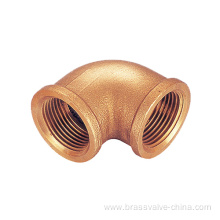 Bronze F/F 90degree elbow coupling